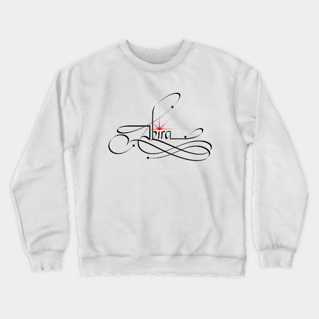 Akira - Calligraphy Crewneck Sweatshirt by AhMath